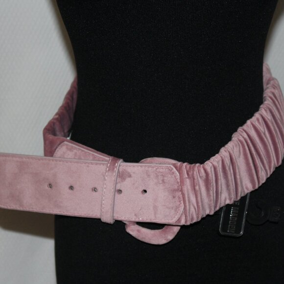 FALL SALE Steve Madden Belt Women's M/L Soft Suede Feel Blush Color NWT's - Picture 8 of 10